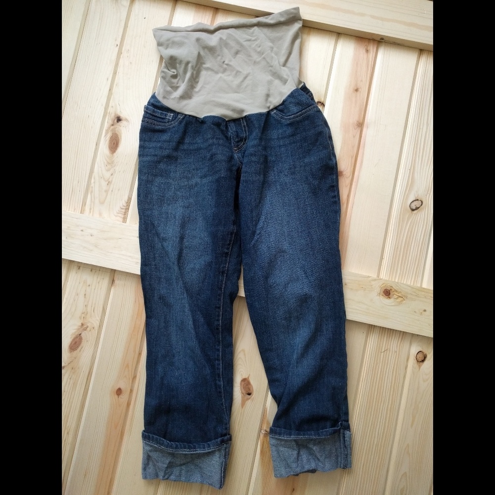 Indigo Blue Maternity capris size medium